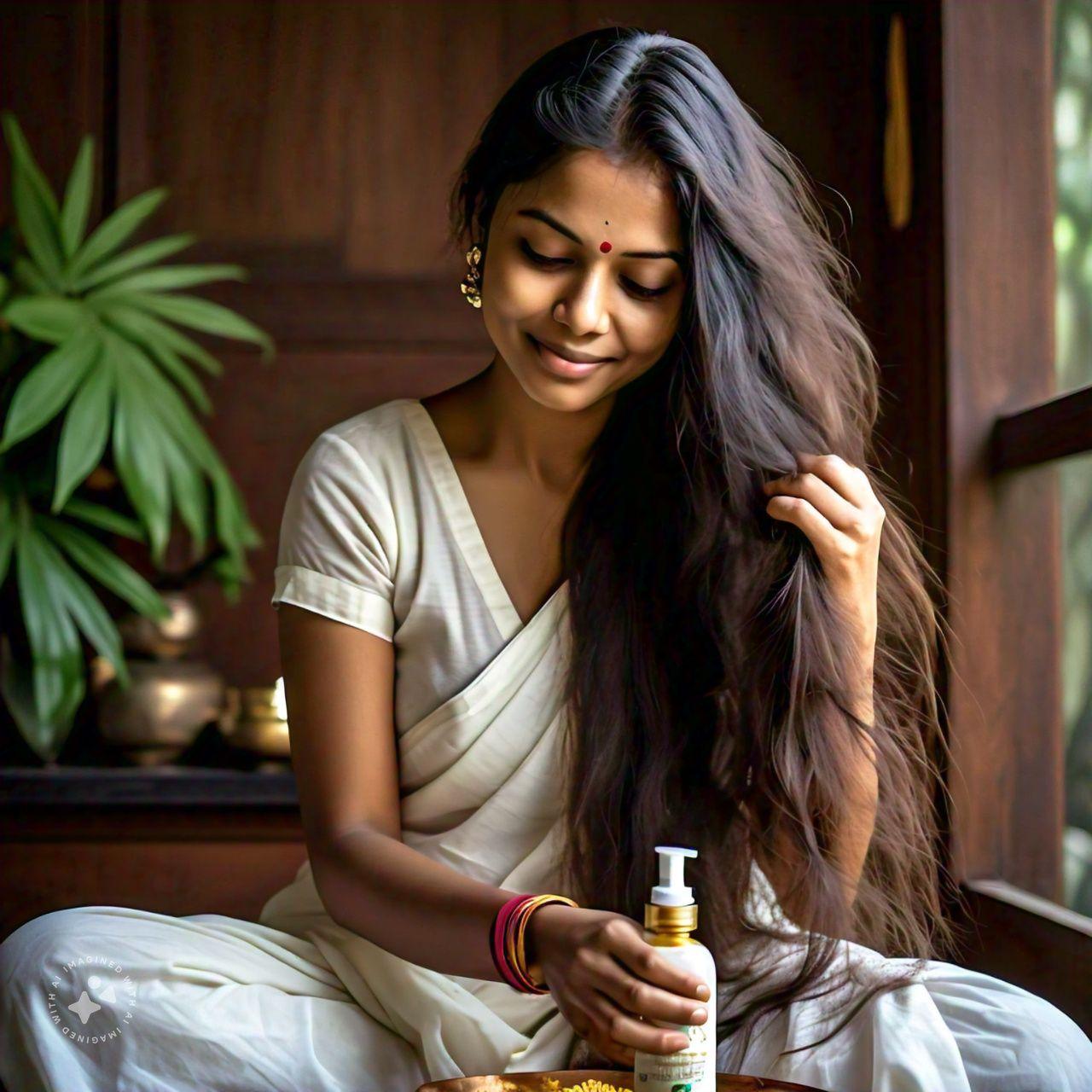 image for 'Ayurvedic way of Hair Care2
